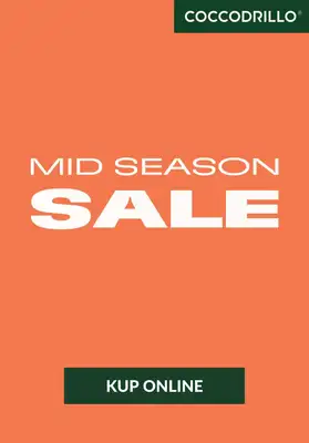 Coccodrillo - gazetka promocyjna Mid season Sale do -50% od poniedziałku 07.04 do środy 16.04 Coccodrillo - gazetka promocyjna Mid season Sale do -50% od poniedziałku 07.04 do środy 16.04