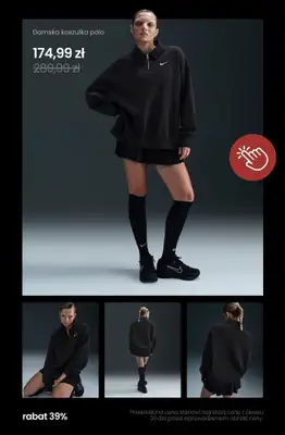 NIKE - gazetka promocyjna Wyprzedaż ubrań do -50% od poniedziałku 07.04  - strona 10 NIKE - gazetka promocyjna Wyprzedaż ubrań do -50% od poniedziałku 07.04  - strona 10