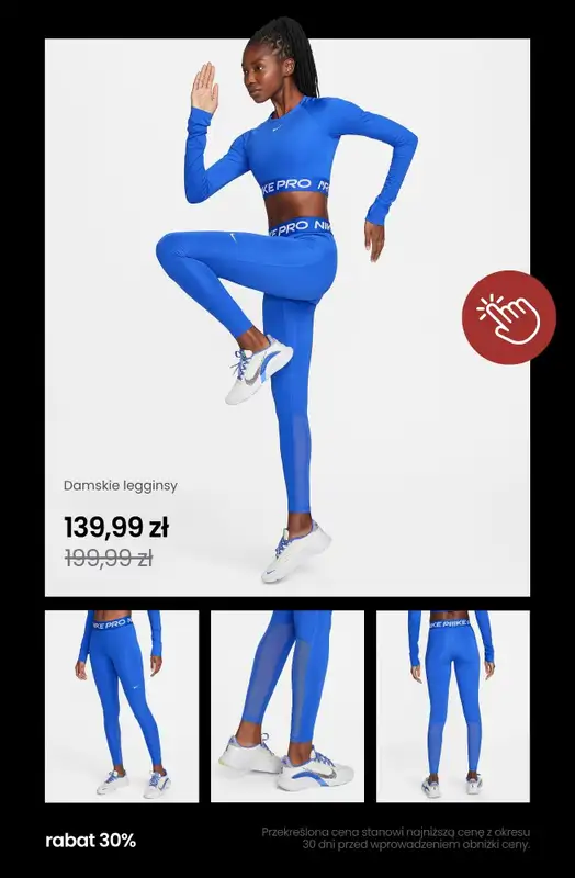 NIKE - gazetka promocyjna Wyprzedaż ubrań do -50% od poniedziałku 07.04  - strona 14