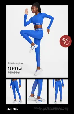 NIKE - gazetka promocyjna Wyprzedaż ubrań do -50% od poniedziałku 07.04  - strona 14 NIKE - gazetka promocyjna Wyprzedaż ubrań do -50% od poniedziałku 07.04  - strona 14