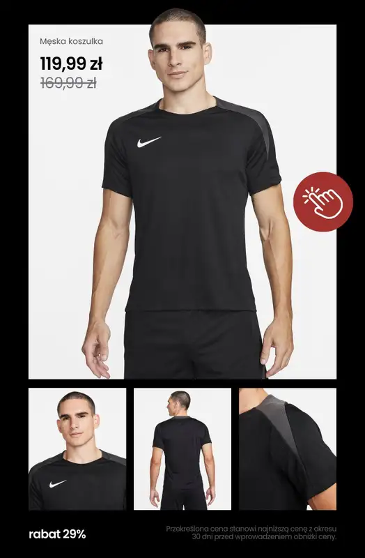 NIKE - gazetka promocyjna Wyprzedaż ubrań do -50% od poniedziałku 07.04  - strona 19