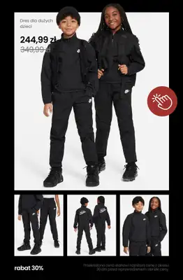 NIKE - gazetka promocyjna Wyprzedaż ubrań do -50% od poniedziałku 07.04  - strona 21 NIKE - gazetka promocyjna Wyprzedaż ubrań do -50% od poniedziałku 07.04  - strona 21
