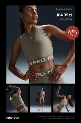 NIKE - gazetka promocyjna Wyprzedaż ubrań do -50% od poniedziałku 07.04  - strona 3 NIKE - gazetka promocyjna Wyprzedaż ubrań do -50% od poniedziałku 07.04  - strona 3