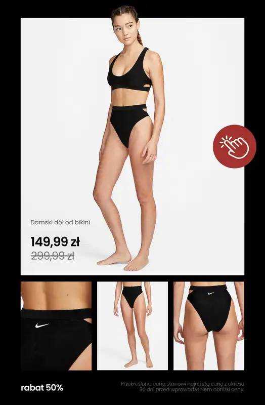 NIKE - gazetka promocyjna Wyprzedaż ubrań do -50% od poniedziałku 07.04  - strona 7