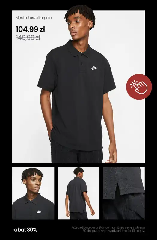 NIKE - gazetka promocyjna Wyprzedaż ubrań do -50% od poniedziałku 07.04  - strona 6