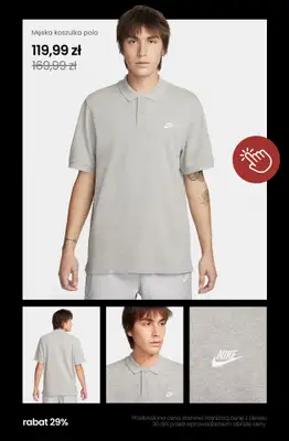 NIKE - gazetka promocyjna Wyprzedaż ubrań do -50% od poniedziałku 07.04  - strona 20 NIKE - gazetka promocyjna Wyprzedaż ubrań do -50% od poniedziałku 07.04  - strona 20