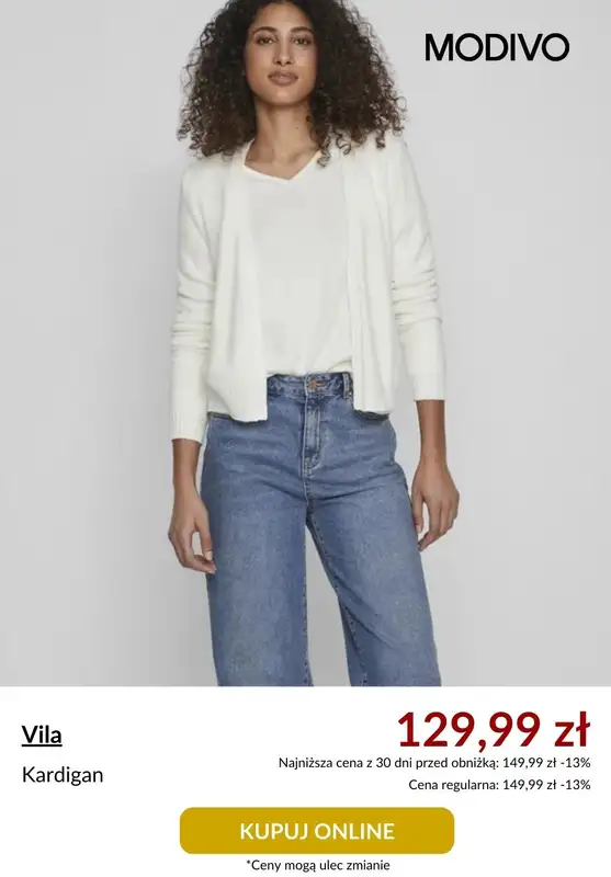 Modivo - gazetka promocyjna -20% przy zakupach za min. 399 zł MODIVO DAYS od wtorku 08.04 do środy 16.04 - strona 8