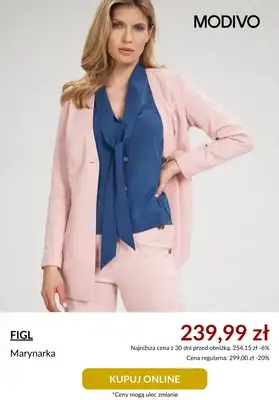 Modivo - gazetka promocyjna -20% przy zakupach za min. 399 zł MODIVO DAYS od wtorku 08.04 do środy 16.04 - strona 6