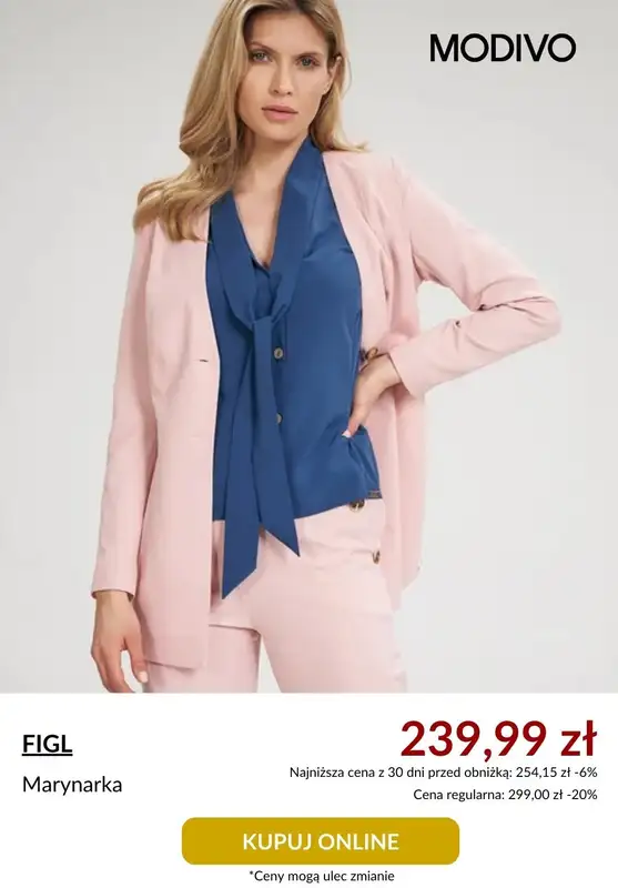 Modivo - gazetka promocyjna -20% przy zakupach za min. 399 zł MODIVO DAYS od wtorku 08.04 do środy 16.04 - strona 6