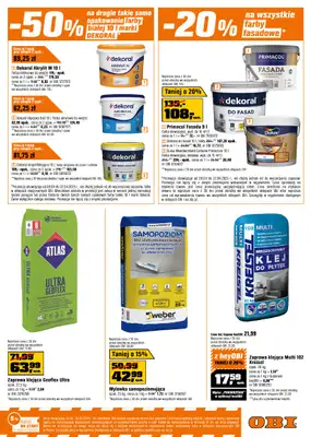 OBI - gazetka promocyjna Gazetka od środy 09.04 do wtorku 22.04 - strona 13 OBI - gazetka promocyjna Gazetka od środy 09.04 do wtorku 22.04 - strona 13
