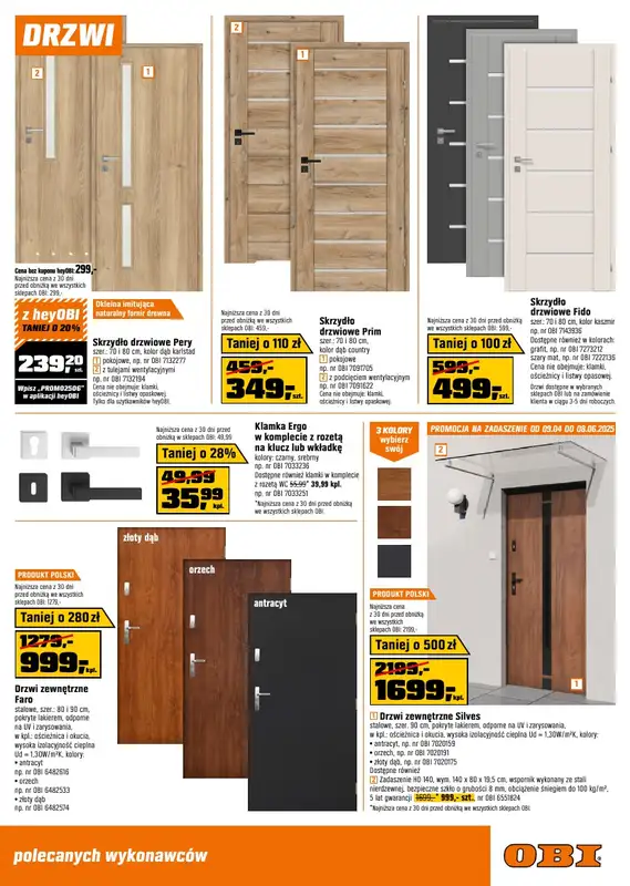 OBI - gazetka promocyjna Gazetka od środy 09.04 do wtorku 22.04 - strona 9