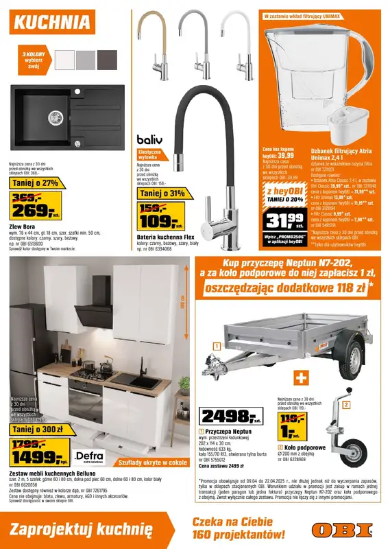 OBI - gazetka promocyjna Gazetka od środy 09.04 do wtorku 22.04 - strona 11
