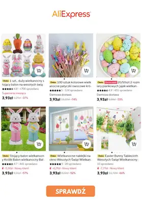 AliExpress - gazetka promocyjna Ozdoby na Wielkanoc od środy 09.04  - strona 2