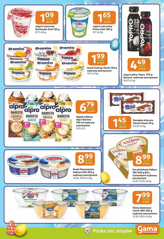 Gama - gazetka promocyjna Gazetka od czwartku 10.04 do wtorku 22.04 - strona 9