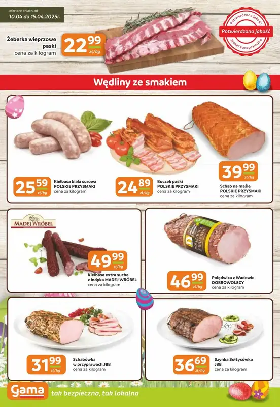 Gama - gazetka promocyjna Gazetka od czwartku 10.04 do wtorku 22.04 - strona 2