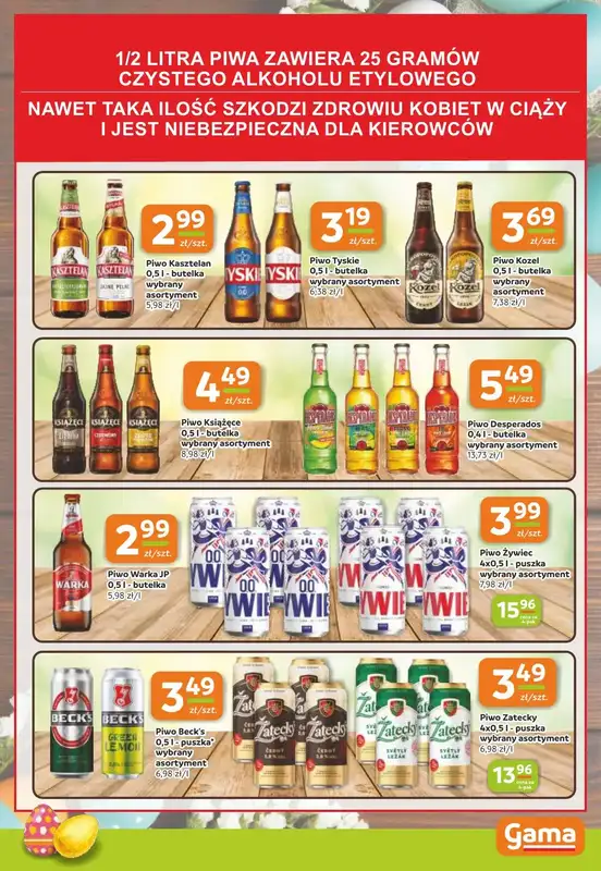 Gama - gazetka promocyjna Gazetka od czwartku 10.04 do wtorku 22.04 - strona 15