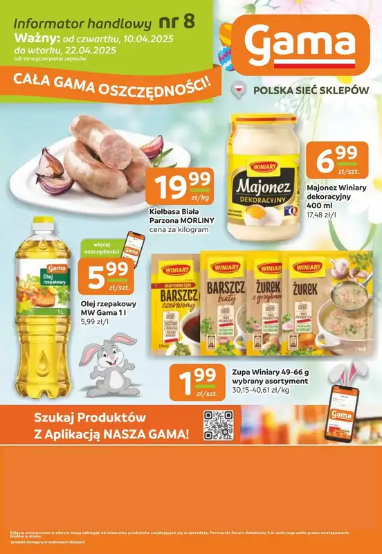 Gama - gazetka promocyjna Gazetka od czwartku 10.04 do wtorku 22.04 - strona 16