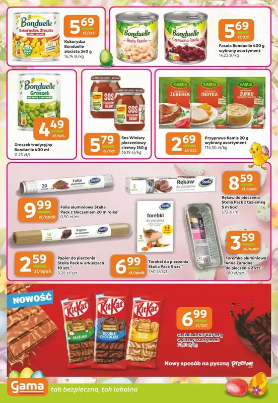 Gama - gazetka promocyjna Gazetka od czwartku 10.04 do wtorku 22.04 - strona 6