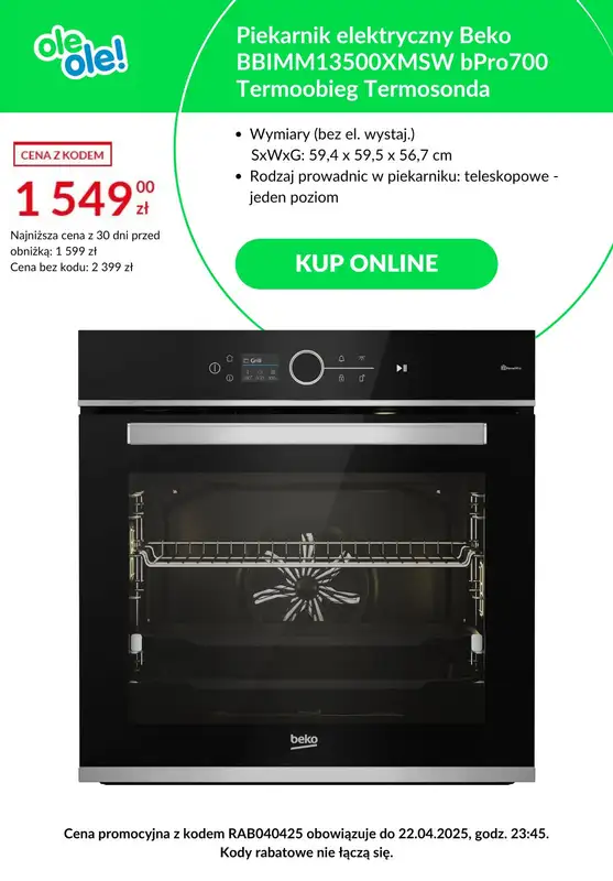 OleOle! - gazetka promocyjna Rabaty od zajączka od środy 09.04 do wtorku 22.04 - strona 2