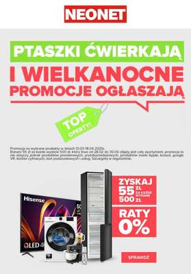 NEONET - gazetka promocyjna Wielkanocne okazje od środy 09.04 do piątku 18.04