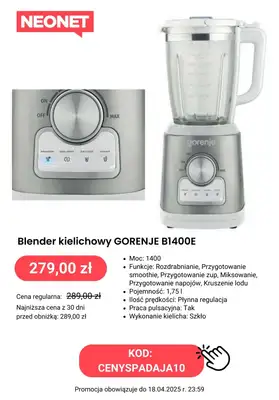 NEONET - gazetka promocyjna Wielkanocne okazje od środy 09.04 do piątku 18.04 - strona 4