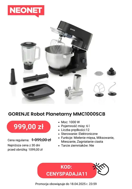 NEONET - gazetka promocyjna Wielkanocne okazje od środy 09.04 do piątku 18.04 - strona 5