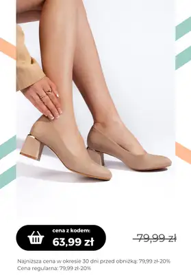 Czasnabuty.pl - gazetka promocyjna -20% na kolekcję wiosenną od środy 09.04 do czwartku 17.04 - strona 6