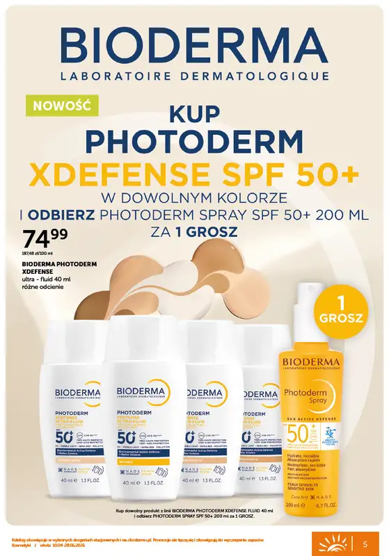 Ziko Dermo - gazetka promocyjna Gazetka Oferta słoneczna od czwartku 10.04 do środy 28.05 - strona 5