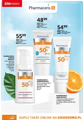 Ziko Dermo - gazetka promocyjna Gazetka Oferta słoneczna od czwartku 10.04 do środy 28.05 - strona 2