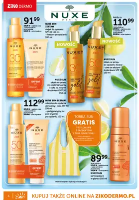 Ziko Dermo - gazetka promocyjna Gazetka Oferta słoneczna od czwartku 10.04 do środy 28.05 - strona 6