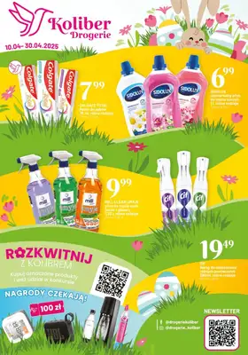 Drogerie Koliber - gazetka promocyjna Gazetka od czwartku 10.04 do środy 30.04