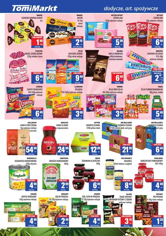 Tomi Markt - gazetka promocyjna Gazetka od piątku 11.04 do czwartku 24.04 - strona 4