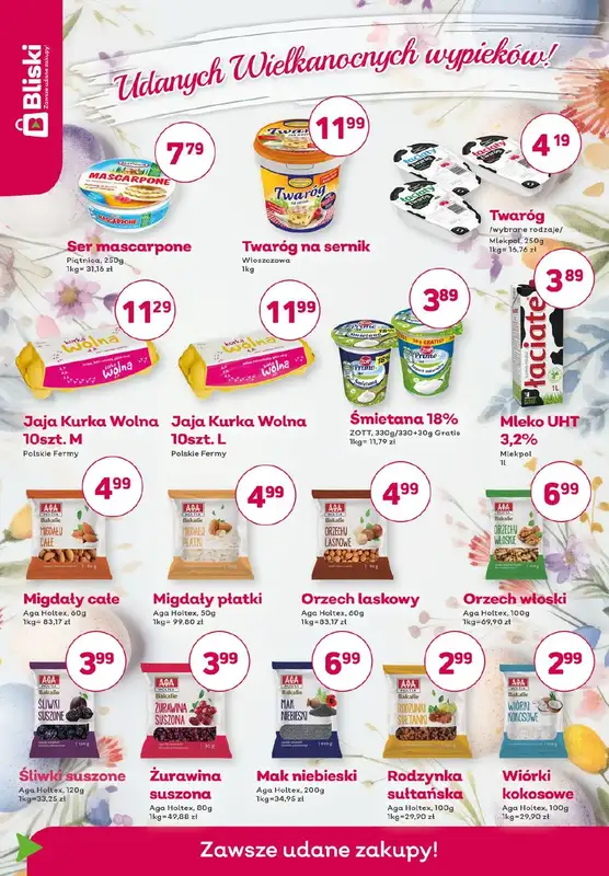 Bliski - gazetka promocyjna Gazetka od czwartku 10.04 do niedzieli 20.04 - strona 4