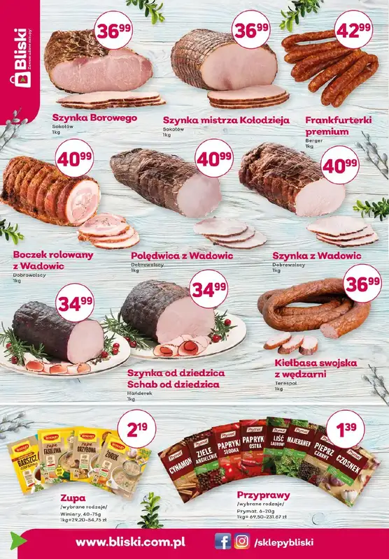 Bliski - gazetka promocyjna Gazetka od czwartku 10.04 do niedzieli 20.04 - strona 2