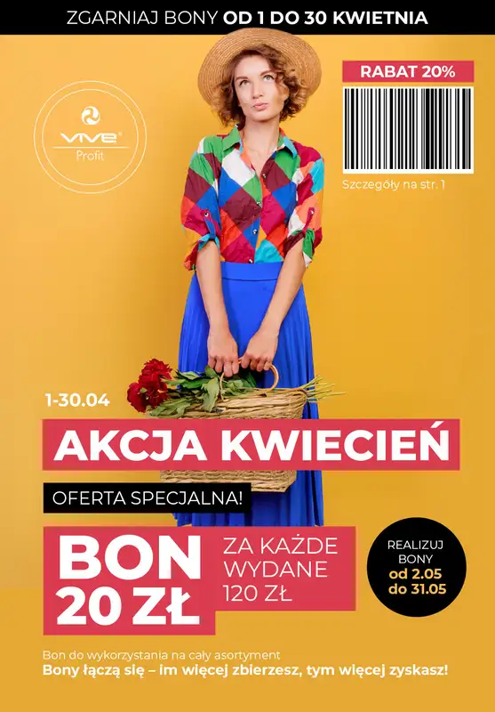 Vive Profit - gazetka promocyjna Gazetka od piątku 11.04 do środy 30.04 - strona 2
