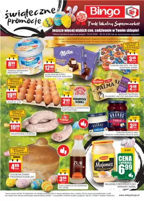 Bingo - gazetka promocyjna Gazetka od wtorku 15.04 do soboty 26.04