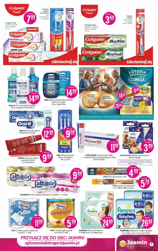Drogerie Jasmin - gazetka promocyjna Gazetka od poniedziałku 14.04 do środy 30.04 - strona 7