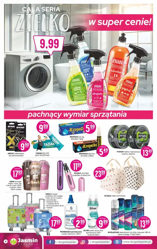 Drogerie Jasmin - gazetka promocyjna Gazetka od poniedziałku 14.04 do środy 30.04 - strona 6