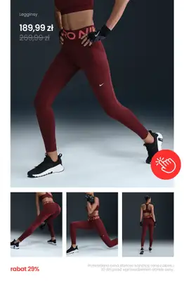 NIKE - gazetka promocyjna Do -30% nowe produkty do wyprzedaży od poniedziałku 14.04 do niedzieli 20.04 - strona 15