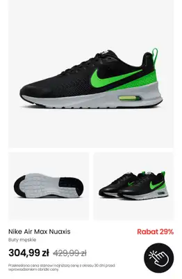 NIKE - gazetka promocyjna Do -30% nowe produkty do wyprzedaży od poniedziałku 14.04 do niedzieli 20.04 - strona 8