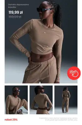 NIKE - gazetka promocyjna Do -30% nowe produkty do wyprzedaży od poniedziałku 14.04 do niedzieli 20.04 - strona 12