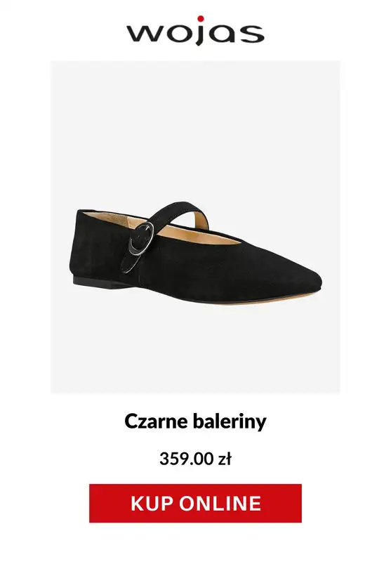 Wojas - gazetka promocyjna -20% na asortyment nieprzeceniony od poniedziałku 14.04 do środy 16.04 - strona 6