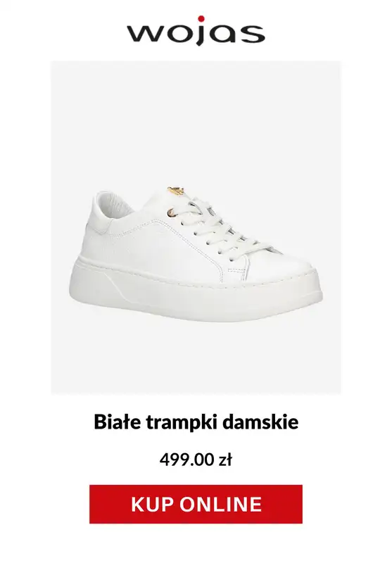 Wojas - gazetka promocyjna -20% na asortyment nieprzeceniony od poniedziałku 14.04 do środy 16.04 - strona 7