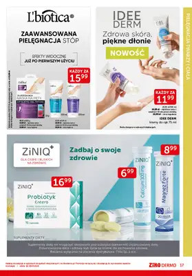 Ziko Dermo - gazetka promocyjna Gazetka od środy 16.04 do wtorku 29.04 - strona 17