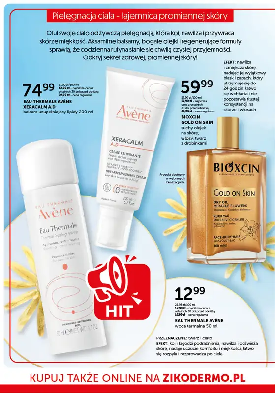 Ziko Dermo - gazetka promocyjna Gazetka od środy 16.04 do wtorku 29.04 - strona 10