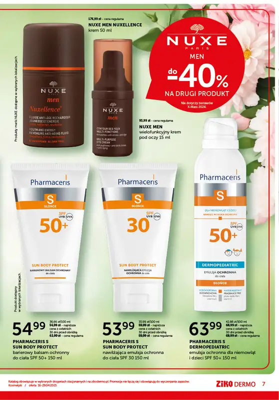 Ziko Dermo - gazetka promocyjna Gazetka od środy 16.04 do wtorku 29.04 - strona 7