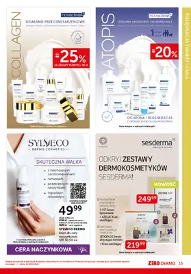 Ziko Dermo - gazetka promocyjna Gazetka od środy 16.04 do wtorku 29.04 - strona 15