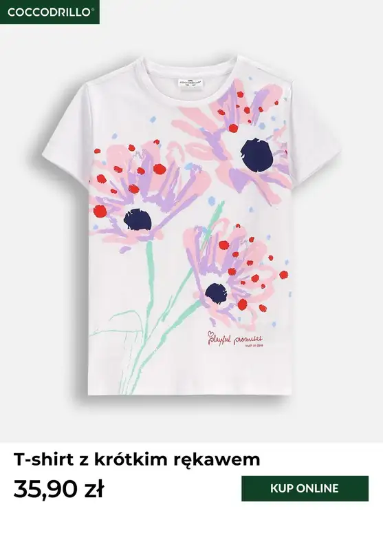 Coccodrillo - gazetka promocyjna T-shirty już od 29,90 zł od wtorku 15.04 do niedzieli 27.04 - strona 7