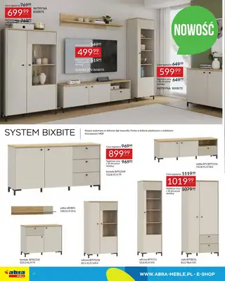 Abra Meble - gazetka promocyjna Gazetka od wtorku 15.04 do poniedziałku 28.04 - strona 4 Abra Meble - gazetka promocyjna Gazetka od wtorku 15.04 do poniedziałku 28.04 - strona 4
