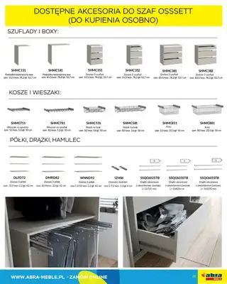 Abra Meble - gazetka promocyjna Gazetka od wtorku 15.04 do poniedziałku 28.04 - strona 25 Abra Meble - gazetka promocyjna Gazetka od wtorku 15.04 do poniedziałku 28.04 - strona 25